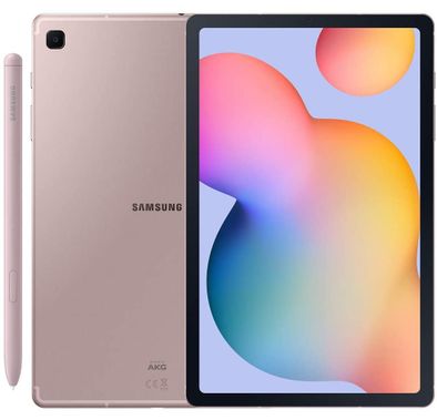 Samsung Galaxy Tab S6 Lite with S Pen SM-P615 10.4" inch Display 4GB RAM / 64GB ROM, 15W Fast Charging, 7040 mAh Long-Lasting Battery, Octa-Core Exynos 9611 Processor, 5MP Front & 8MP Rear Camera, Bluetooth, Android 10 ( Wi-Fi + Cellular ) 4G LTE Tablet - Pink