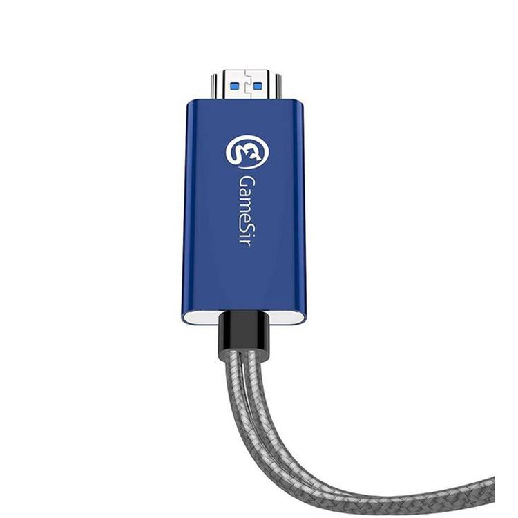 GameSir GTV100 Display Adapter Cable for Mobile Gaming, Compatible w/ iOS Systems, Full HD, 60 Hz, Aluminum Alloy Protection from Dropping, Nylon Brained Cable to Prevent Breaking