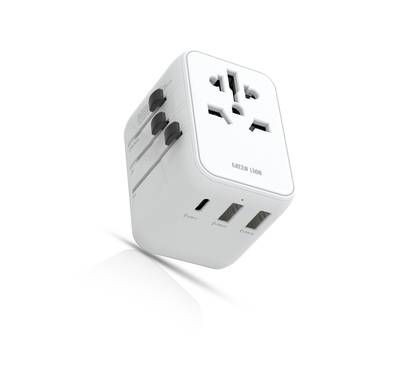 Green Lion 12 W Universal Travel Adapter, Short Circuit P...
