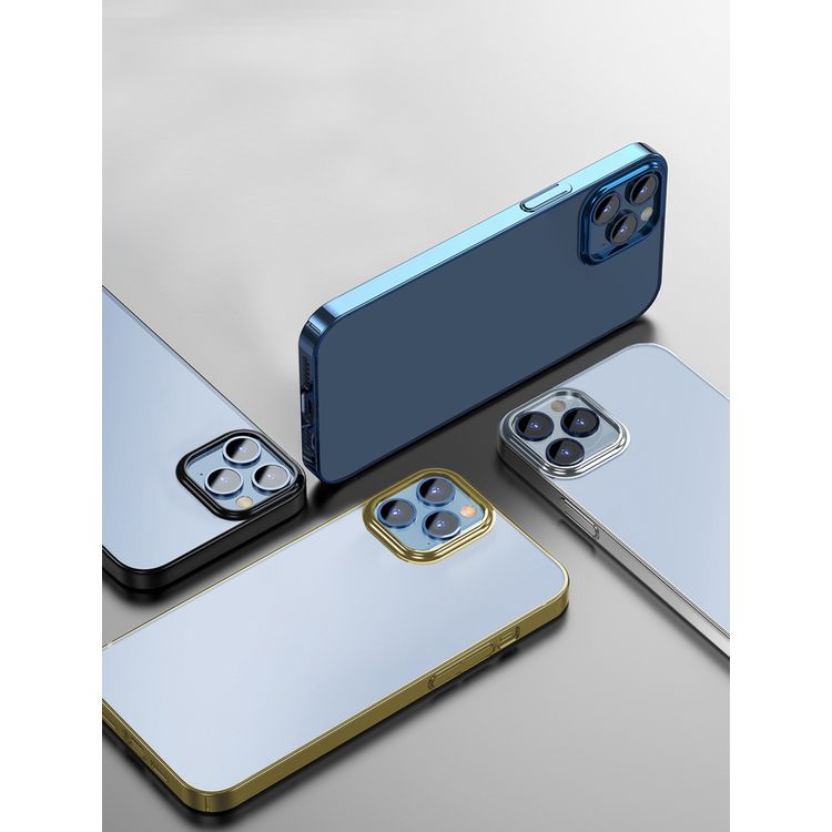 Devia Glimmer Series PC Elegant Case Compatible for iPhone 13 Pro Max (6.7") Shock Absorbent, Scratches Resistant, Slim & Lightweight Protective Back Cover Champagne Gold