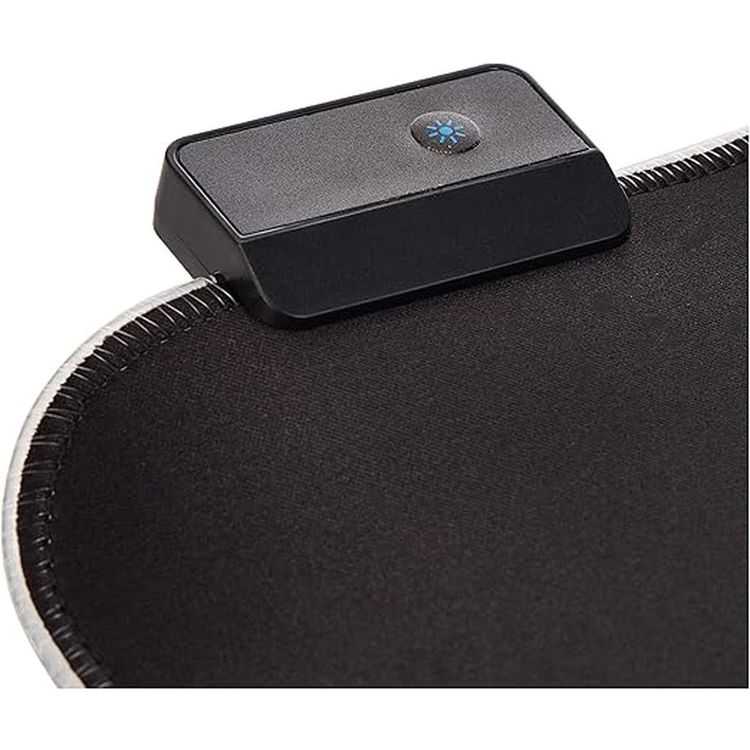 Porodo RGB Gaming Mousepad M, 14 Light Effects- Black
