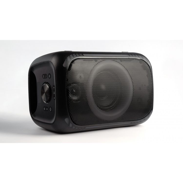 Porodo Soundtec Party Speaker 200W with 5.25  Woofer 2  Tweeter and FM - Black