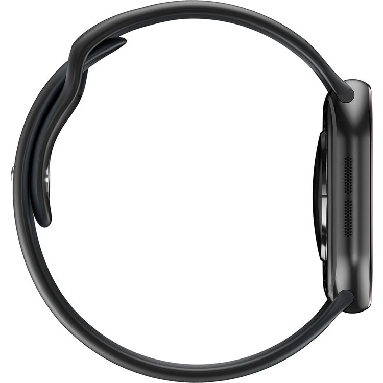 Green Lion Communicate Smart Watch with 2.07" IPS Dispaly, 380mAh Battery Capacity, Wireless Charging, AI Voice Assistant, 1GB Flash, 3-5 Days Working Time - Black