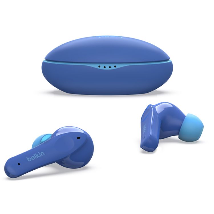 Belkin Soundform Nano True Wireless Earbuds for Kids - Blue