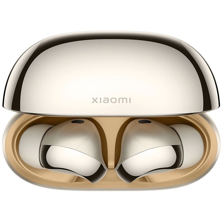 Xiaomi Bluetooth Buds 4 Pro Earbuds, Crystal-Clear Calls, 10 m Bluetooth Range, 6 Hours Battery Life, Ultra Noise Reduction for Clear Calls, Built-in Immersive Sound - Star Gold