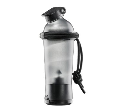 Porodo Lifestyle Protein Shaker 550ml Capacity, 2000mAh Battery, About 2 Weeks Working Time, Lightweight and Portable, Type-C Charging, Easy to Use, Durable Materials for Kitchen, Gym & Outdoor - Black