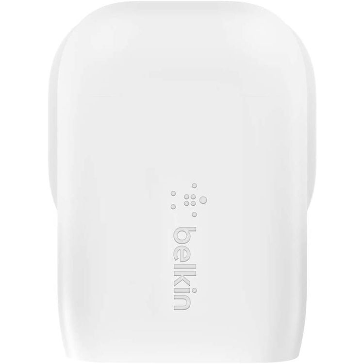 USB C Charger Belkin WCB004myWH Boost Charge PD 18W USB-C + 12W USB-A - White