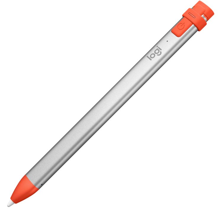 Logitech Crayon (Lightning) Digital Pencil  for iPad (all 2018 models and later) - Orange
