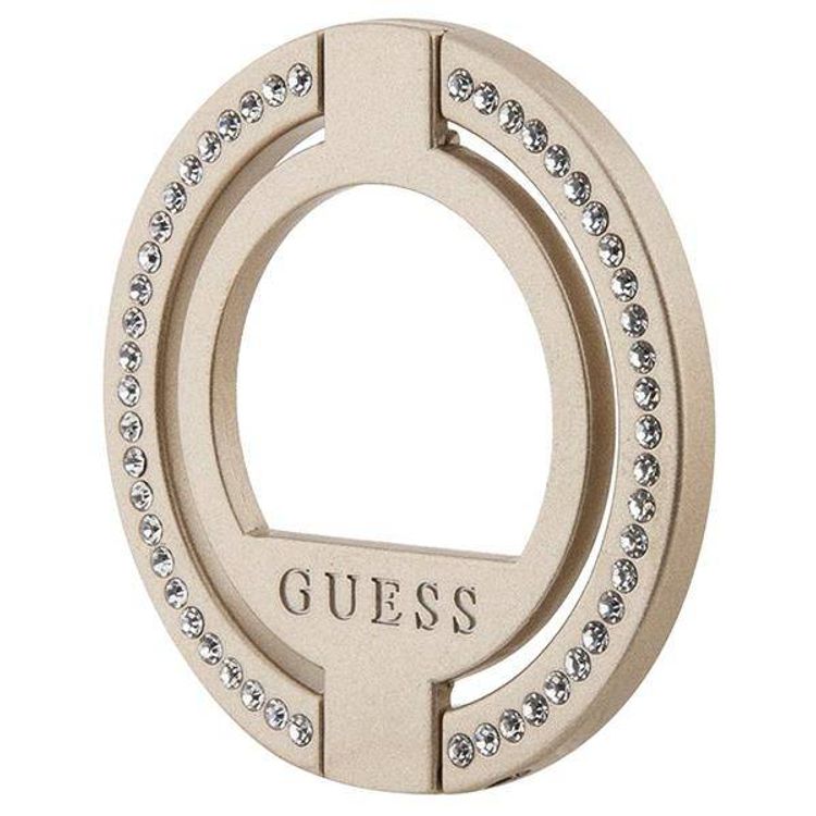 Guess Magsafe Ringstand with Rhinestones - Gold