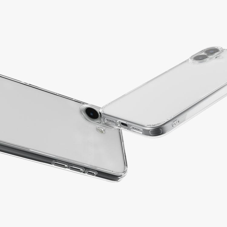 Levelo Clara Case for iPhone 16 with Clearview Technology, 3H Scratch Resistance - Clear