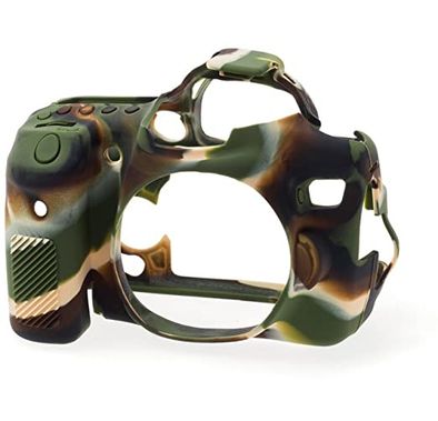 EasyCover Silicone Camera Case with  Pattern for Canon 70D - Camouflage
