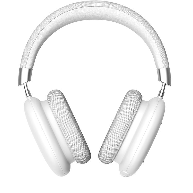 Green Lion Echo Max Wireless Headphones, Comfortable To Wear, Built-in Microphone, Lightweight, 40mm Magnet Size, 10m Maximum Range, 48 Hours Play Time - White