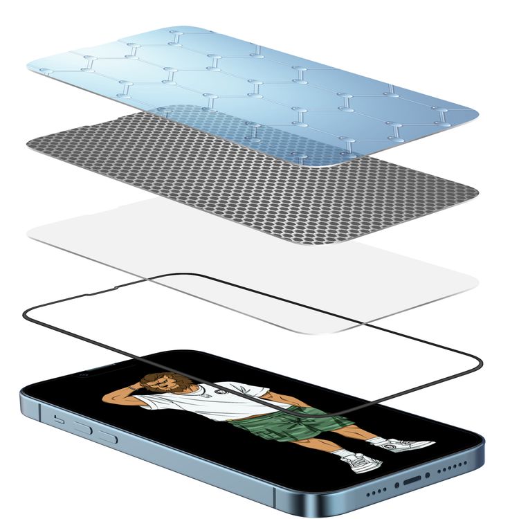 Green Lion 3D Silicone HD Glass Screen Protector For iPhone 13 / 13 Pro 6.1 inch - Clear