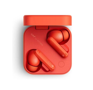 Nothing Buds CMF Pro 2 Wireless Earphones with 50dB Hybrid ANC, Low Lag Mode for Gaming Transparency Mode, Spatial Audio Support, 43 Hours Total Battery Life with Charging Case - Orange 