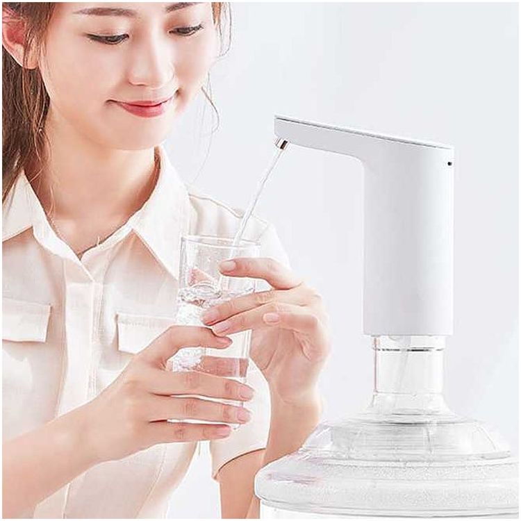 Xiaomi Xiaolang TDS Automatic Water Pump, One Touch Inductive Operation, Real-time Water Quality Detection Display, Wireless Rechargeable Electric Dispenser Suitable for Mainstream Water Bucket Size (5L, 7.5L, 11L, 18.9L)