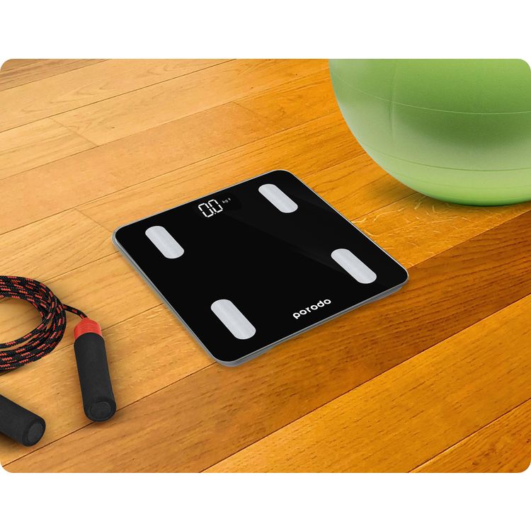 Porodo Lifestyle Full Body Smart Scale - Black