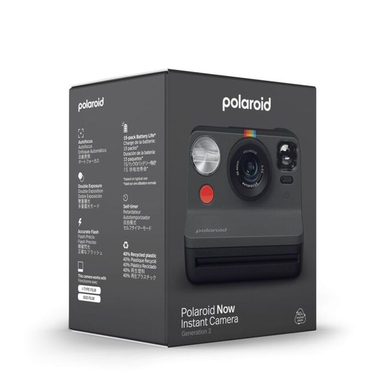 Polaroid Now Generation 2 i-Type Instant Camera | Black