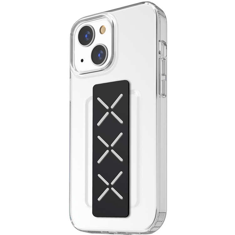 حافظة Viva Madrid Loope TPU/PC الشفافة لهاتف iPhone 13 Pro Max (6.7 بوصة) مع قبضة سيليكون إضافية - نقي