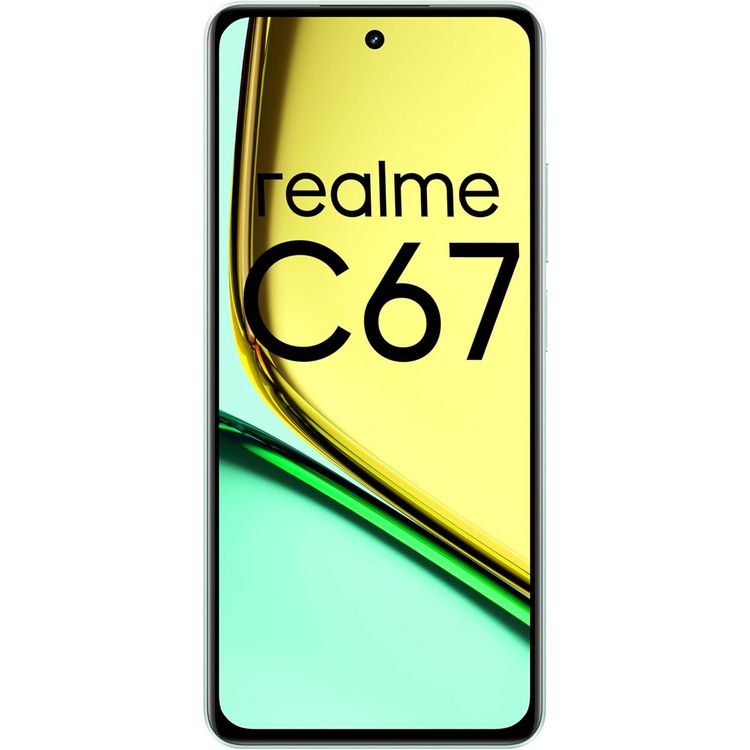 Realme C67 TRA Version, 4G, 8Gb RAM, 256GB Storage, 6.72", 108 MP, Dual-SIM, Android 14, GSM, HSPA, LTE  - Sunny Oasis