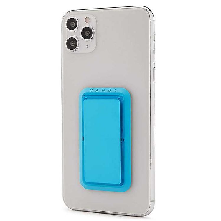 Handl Neon Mobile Stand Phone Grip - Blue