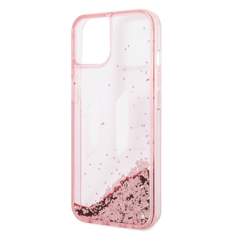 Karl Lagerfeld Liquid Glitter Case Big KL Logo