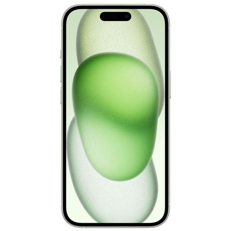 Apple iPhone 15 with 128GB Capacity, 6.1-inch Screen Size, Dual eSIM, 48MP Camera Resolution, A16 Bionic Chip, USB-C Connector Type, 5G Network Technology, Splash, Water & Dust Resistant - Green