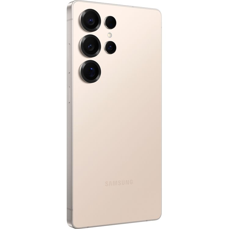 Samsung Galaxy S25 Ultra with 256GB Capacity, 6.8-inch Screen Size, Octa-Core CPU, 5G Network Technology, Rounded Design, 50MP Rear Camera, Middle East Version - Titanium Pinkgold