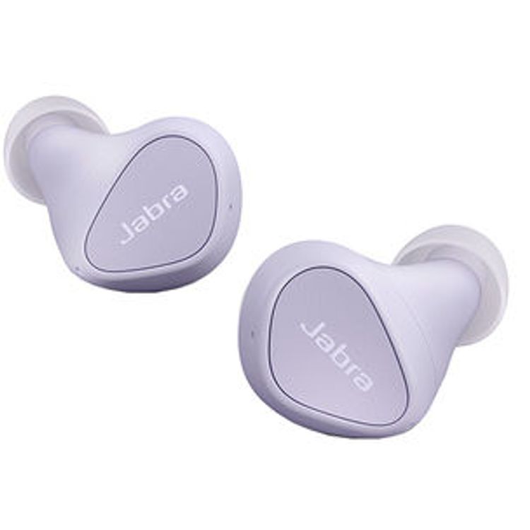 Jabra Elite 3 True Wireless Earbuds ELITE3-NBL Elite 3 offers unique noise isolation whilst providing on demand external noise pickup with HearThrough technology - Lilac