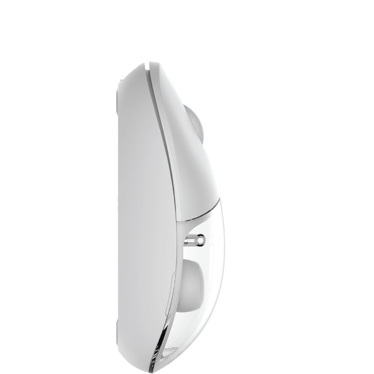 Porodo Wireless TWS Earbuds & Mouse with Transparent Magnetic Cover, Plug & Play, 3 Million Clicks Switch Lifespan, Up to 4 Hours Earbud Battery Life, Up to 30 Hours Mouse Battery Life, 10m Wireless Range - White