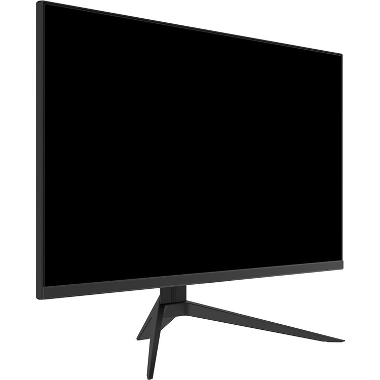 Porodo Gaming 27" FHD 120Hz Gaming Monitor, Borderless Design, 178° Viewing Angle, RGB Lighting, Overdrive Function, Durable Metal Stand, E-LED Backlight Type, 16.7M Display Colors - Black