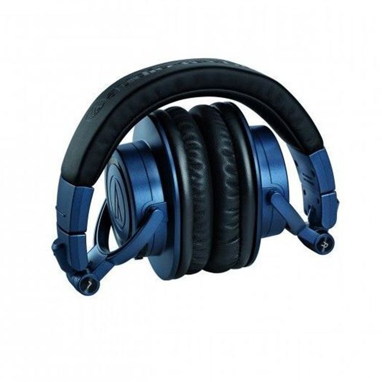 Audio Technica ATH-M50X-BT2DS Headphones with Optional Wired Connection, 1.2m Audio Cable, 50 Hours Battery Life, 3.5 Hours Charging Time,  USB-A to USB-C Charging Cable, Google Fast Pair, Beamforming Technology, Crystal Clear Conversations, Studio Sound, Multipoint Pairing - Deep Sea