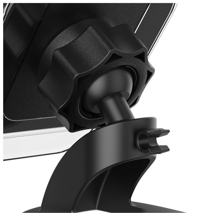 Porodo Blue Car Phone Holder with MagSafe Compatibility, 20 Pieces N52 Strong Magnets for Secure Grip, Horizontal and Vertical Viewing, Easy to Use, Anti-Slip Base, Compact Design, ABS and PC Material - Black