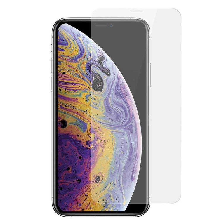 Devia Tempered Glass Screen Protector 0.26mm Compatible with iPhone X, High Quality & Adhesion, No Bubbles and Watermarks, 9H Hardness, Avoid Scratches from Sharp Objects - Clear