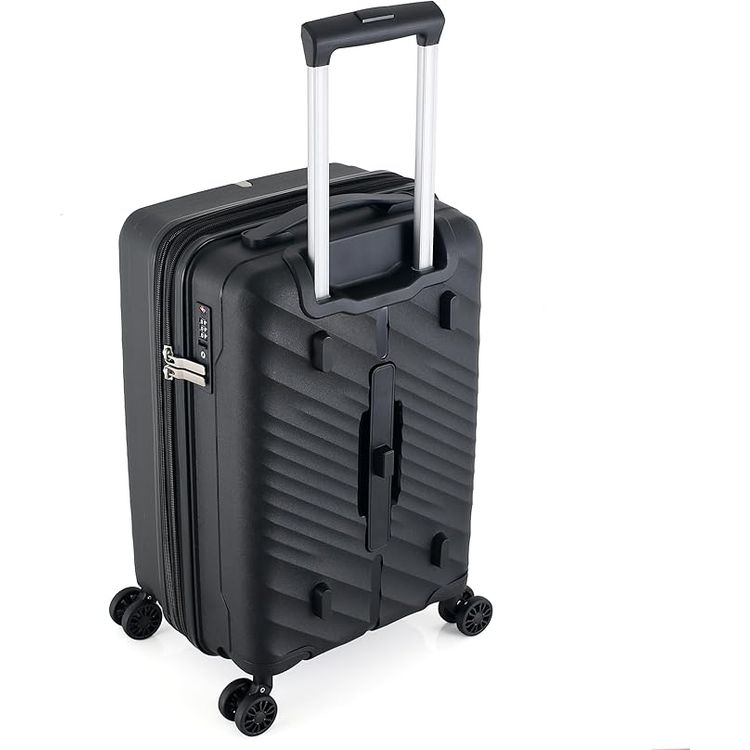 H.T Luggage Bag, Hard Case Polypropylene (PP) Material - Small/Black