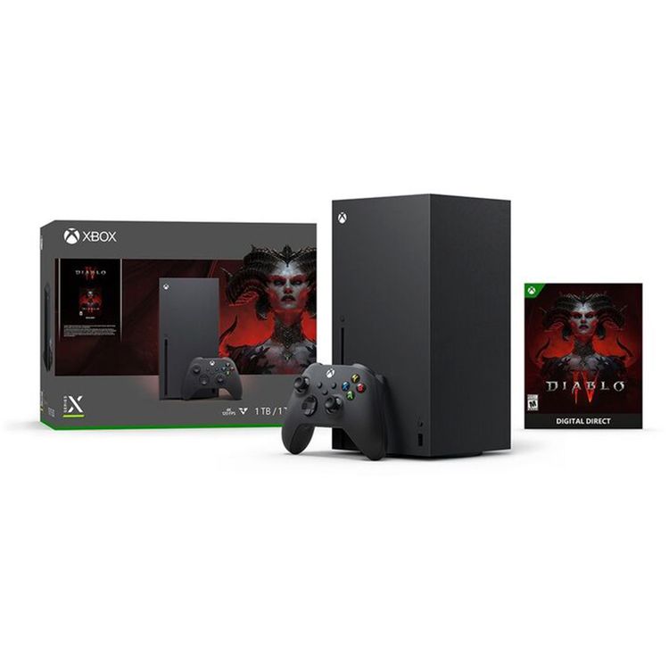 Microsoft Xbox Series X 1Tb Console - Diablo IV (Bundle) - Black