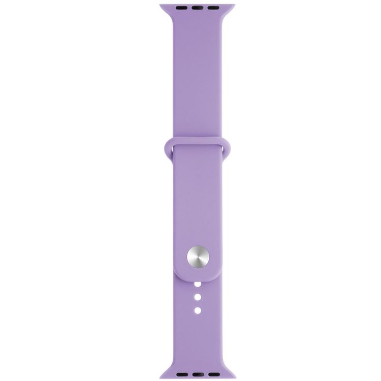 Porodo iGuard Silicone Watch Band Compatible for Apple Watch 38/ 40/ 41mm -Purple