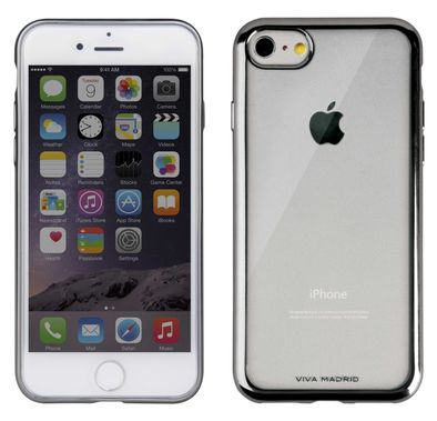 جراب حامي خلفي ميتاليكو فلكس من ماركة فيفا مدريد لهاتف آيفون7 - جينميتال