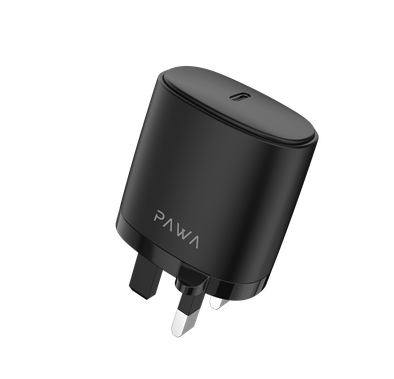 باوا شاحن السفر الصلب بقوة 20 وات PD - أسود