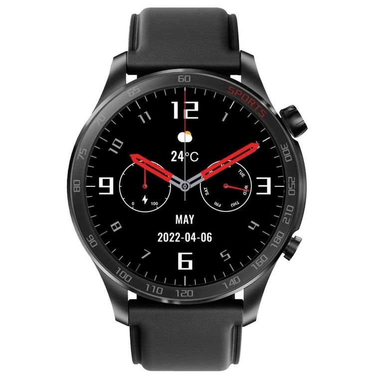 Green Lion G-Wear AMOLED Watch  - Black