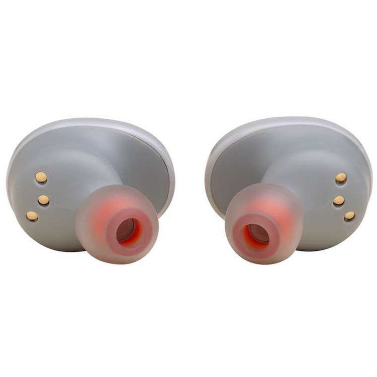 JBL T120TWS True Wireless Bluetooth In-Ear Headphones, Pure Bass Sound, Hands-free Stereo Calls, 16-hours Playtime - White