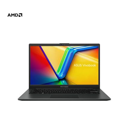 ASUS Vivobook Go 14 Laptop E1404FA, AMD Ryzen R5-7520U, 8GB RAM, 512GB SSD, AMD Radeon Graphics, 14-inch FHD, Windows 11 Home - Mixed Black