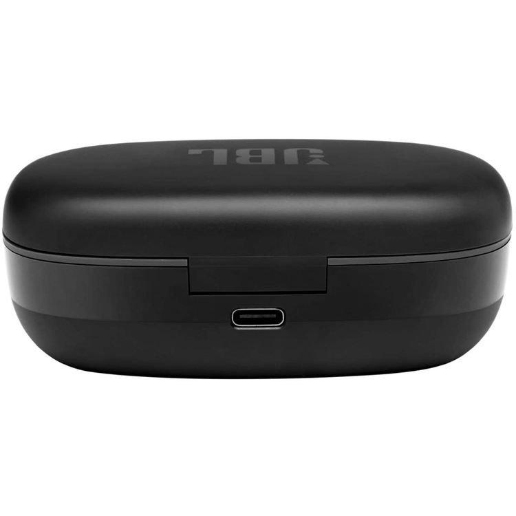 JBL Endurance Peak 2 Waterproof True Wireless In-Ear Sport Headphones, Pure Bass Sound, Bluetooth Headphones 30hours Battery, IPX7 Water & Sweat Proof - Black