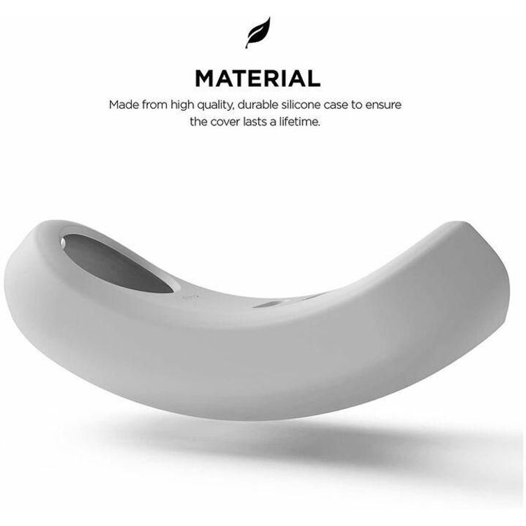 Elago Silicone Case for Nest Hello Doorbell, High Quality, Durable Silicone, Easy to Install, UV Light Protection, Weather Elements Protection, Dust & Scratches Resistant - White