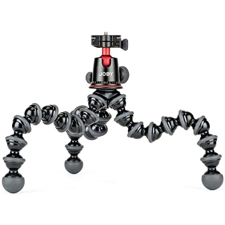 JOBY GorillaPod 5K Kit. Professional Tripod 5K Stand and Ballhead 5K for DSLR Cameras or Mirrorless Camera with Lens up to 5K - Black/Charcoal
