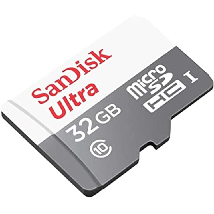 Sandisk Ultra Android microSDHC 32 Gb 80 Mb/s Class 10 Featuring Class 10 for Full HD4 - SDSQUNS-032G-GN3MN - Grey
