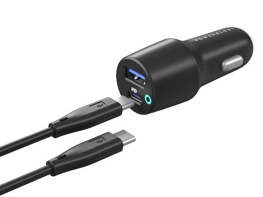 Dual Port LED Car Charger