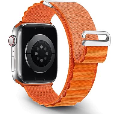 Pawa California Alpine Loop Watch Strap Ultra/Series 8 49/45/44/42MM - Orange