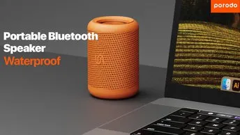 Porodo Soundtec Waterproof IP65 Portable Bluetooth Speaker