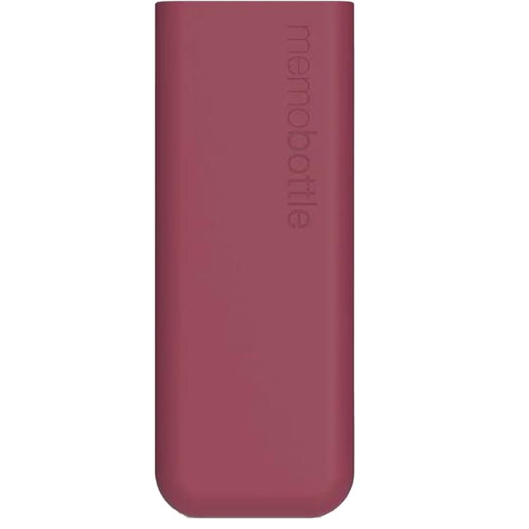 Memobottle Slim Silicone Sleeve with Thermal Insulation, Non-Toxic Material, Drop Protection, Matte Finish, Soft & Stylish - Wild Plum