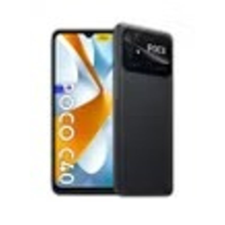 Poco C40 Dual SIM Power Black 4GB RAM 64GB 4G - Global Version - Black